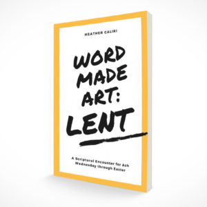 Word Made Art: Lent Book Cover